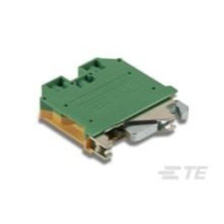 TE CONNECTIVITY Din Rail Terminal Blocks 6Mm2, Screw Pe Type Terminal Block 2271689-1